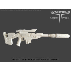 Nova 's cannister rifle Starcraft 3D model