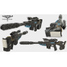 Nova 's cannister rifle Starcraft 3D model