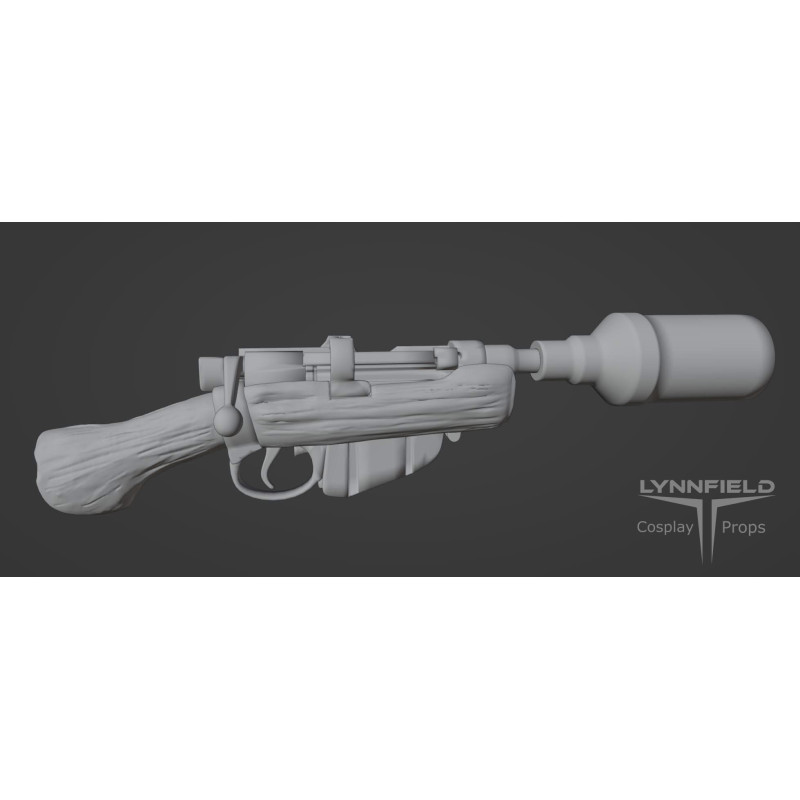 Jawa Ion Blaster CA-87 3D model Star Wars props