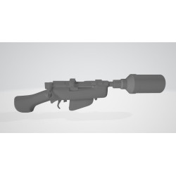 Jawa Ion Blaster CA-87 3D model Star Wars props