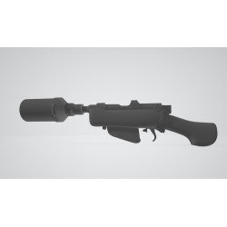 Jawa Ion Blaster CA-87 3D model Star Wars props