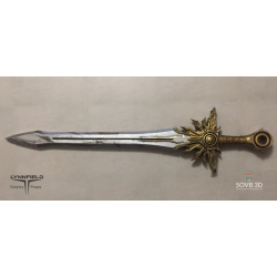 Tyrael 's El'druin sword from Diablo 3D model