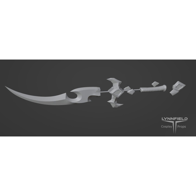 Valeera Dagger 3D model HOTS WOW