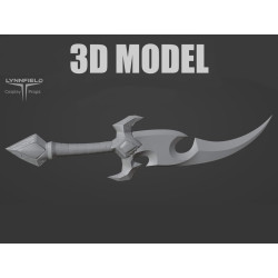 Valeera Dagger 3D model HOTS WOW