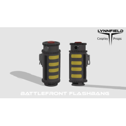 Star wars Flashbang Dioxys and bacta grenades 3D model