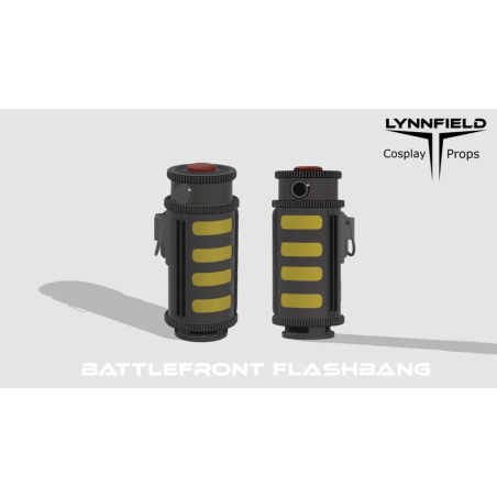 Star wars Flashbang Dioxys and bacta grenades 3D model