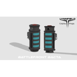 Star wars Flashbang Dioxys and bacta grenades 3D model