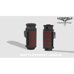 Star wars Flashbang Dioxys and bacta grenades 3D model