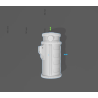 Star wars Flashbang Dioxys and bacta grenades 3D model
